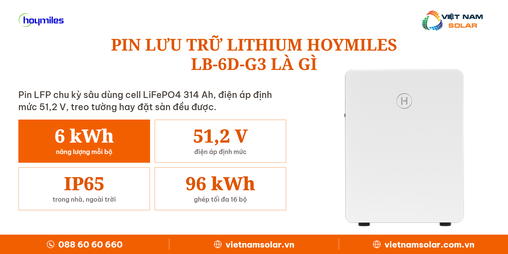 LB-6D-G3 - Pin Lưu Trữ Điện Lithium Hoymiles 6kWh (Áp Thấp) 1 LB-6D-G3 là gì, pin lưu trữ lithium Hoymiles dung lượng 6 kWh