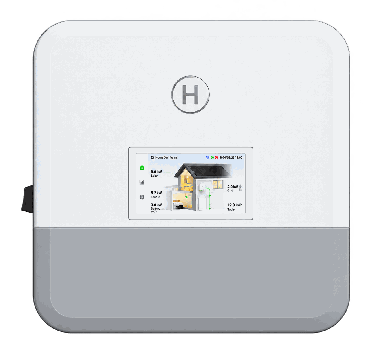 HIS-6L-G3S - Inverter Hybrid Hoymiles 6kW 1 Pha Có Màn Hình 3 HIS-6L-G3S - pin lưu trữ, inverter hybrid Hoymiles 6 kW 1 pha có màn hình