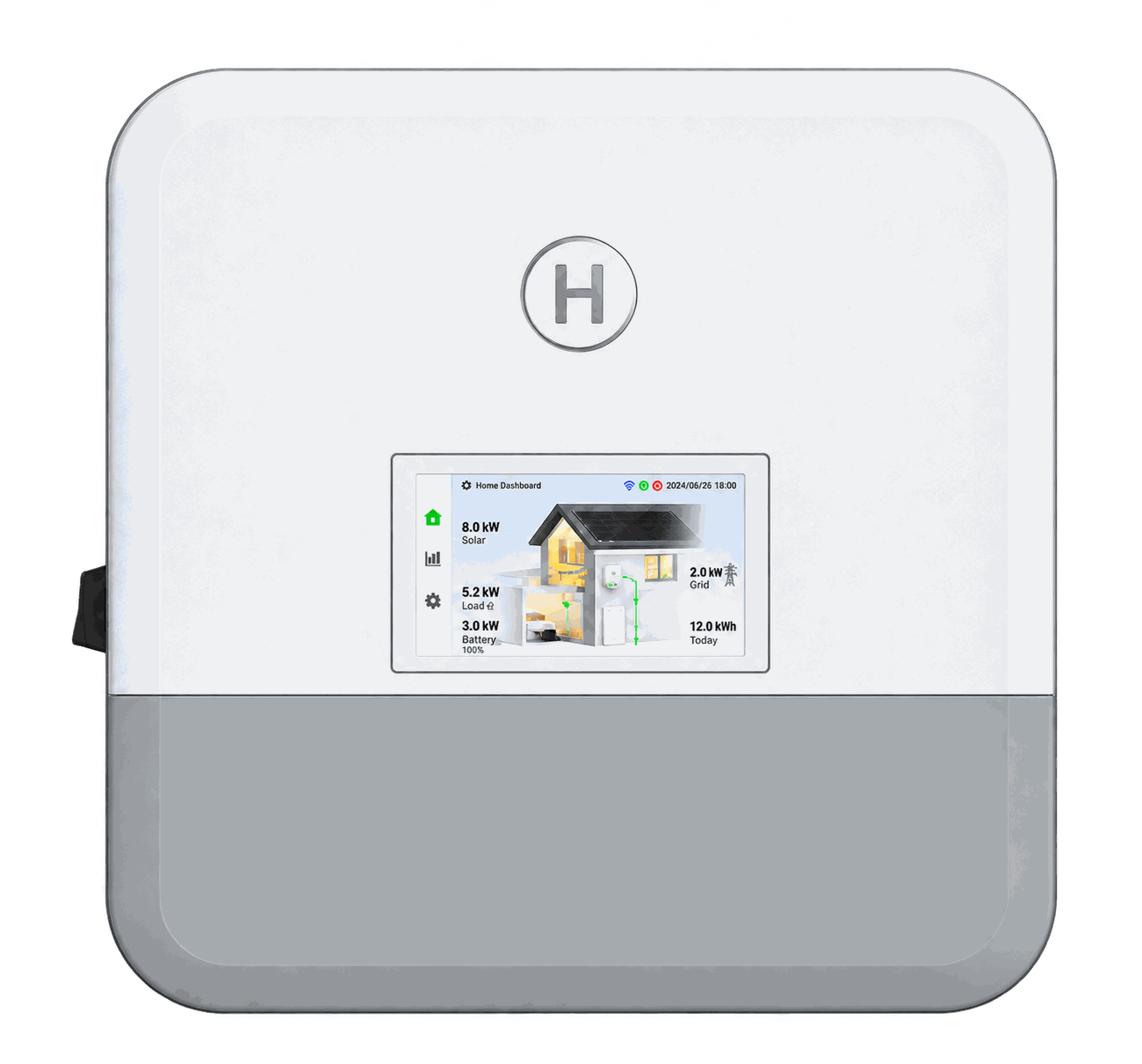 HIS-8L-G3S - Inverter Hybrid Hoymiles 8kW 1 Pha Có Màn Hình 3 HIS-8L-G3S - pin lưu trữ, inverter hybrid Hoymiles 8 kW 1 pha có màn hình