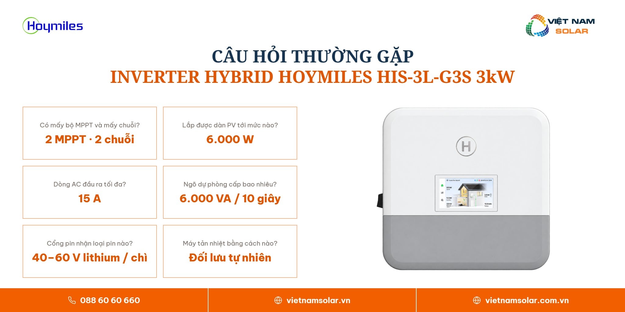 HIS-3L-G3S - Inverter Hybrid Hoymiles 3kW 1 Pha Có Màn Hình 14 HIS-3L-G3S - câu hỏi thường gặp, inverter hybrid Hoymiles 3 kW 1 pha có màn hình