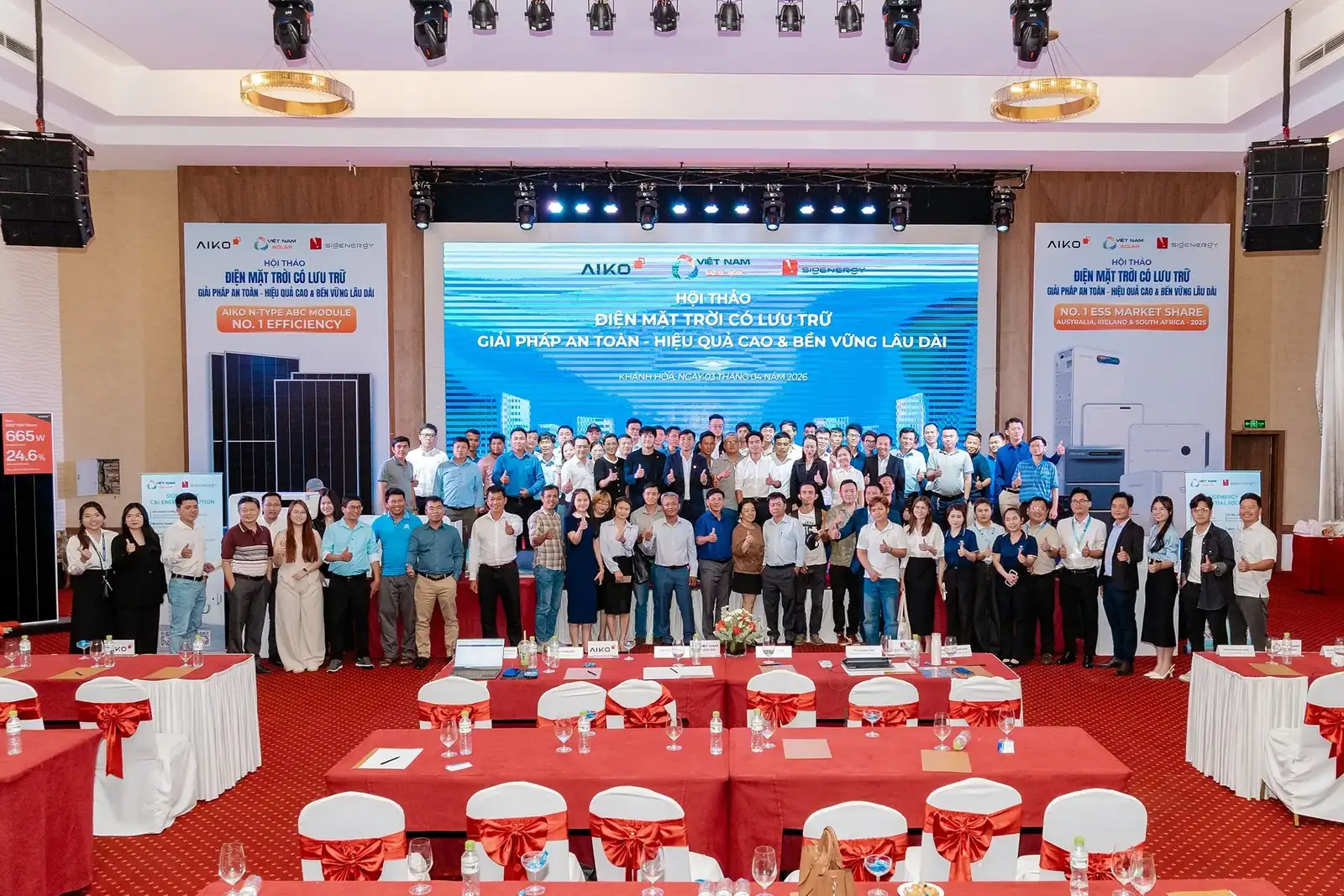 Việt Nam Solar 6 Hội thảo điện mặt trời có lưu trữ: giải pháp an toàn, hiệu quả cao và bền vững lâu dài