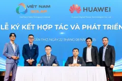 Việt Nam Solar hợp tác cùng Huawei lắp điện mặt trời có lưu trữ cho hộ gia đình
