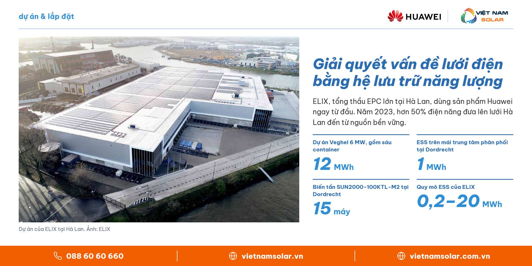 Giải quyết vấn đề lưới điện bằng hệ lưu trữ năng lượng – Huawei FusionSolar, Việt Nam Solar