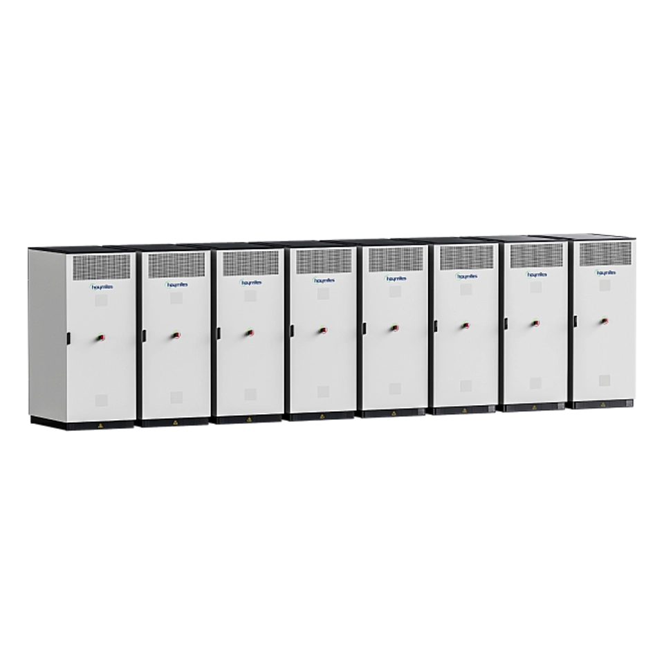 HESS-261-2h - Bess Hoymiles All In One Công Suất Inverter 125kW Lưu Trữ 261kWh: ảnh hệ thống lưu trữ năng lượng BESS HESS-261-2h 8 tủ ghép song song, nhóm thông số hiệu suất và khả năng quá tải