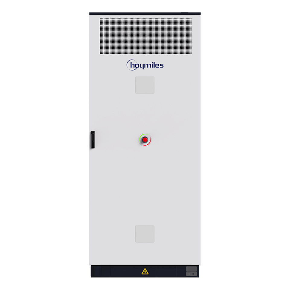 HESS-261-2h - Bess Hoymiles All In One Công Suất Inverter 125kW Lưu Trữ 261kWh: ảnh hệ thống lưu trữ năng lượng BESS HESS-261-2h mặt trước, nhóm thông số phía DC