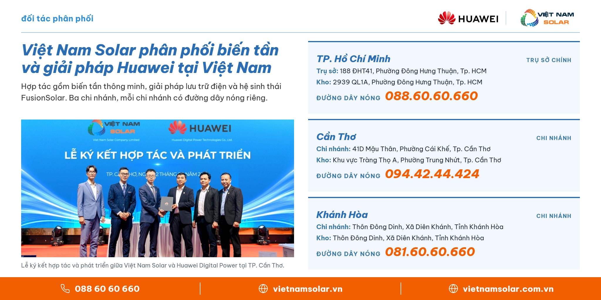 Việt Nam Solar phân phối biến tần và giải pháp Huawei tại Việt Nam - Huawei FusionSolar, Việt Nam Solar