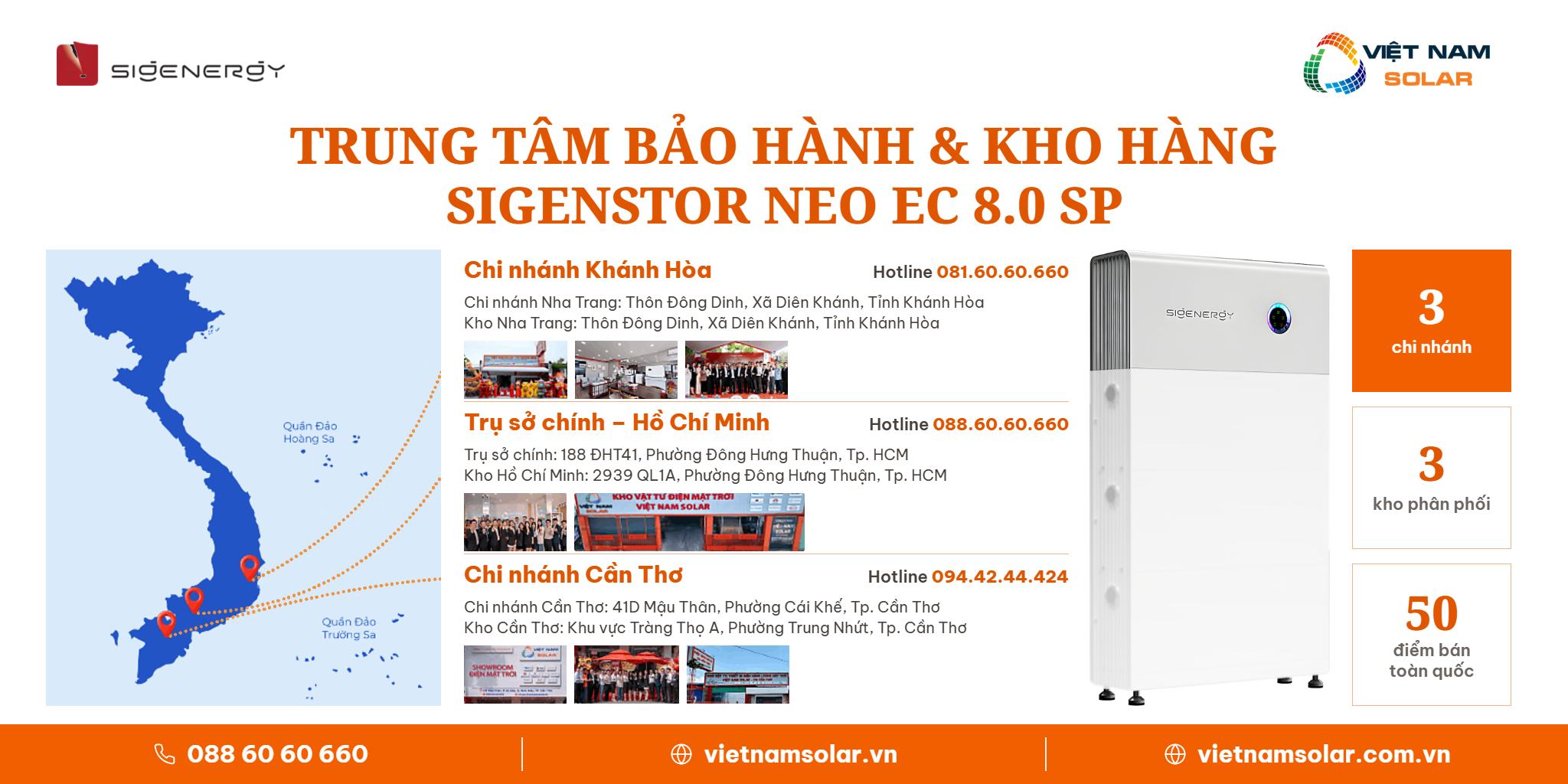 SigenStor Neo EC 8.0 SP - Inverter Đồng Bộ All In One Sigenergy 8kW 1 Pha 13 SigenStor Neo EC 8.0 SP - Inverter Hybrid 1 Pha Đồng Bộ Sigenergy 8kW: ảnh trung tâm bảo hành biến tần năng lượng mặt trời SigenStor Neo EC 8.0 SP tại Việt Nam Solar