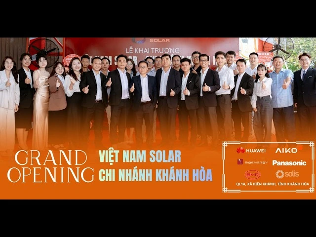 Showroom Việt Nam Solar chi nhánh Khánh Hòa